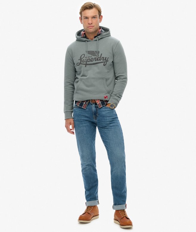 Superdry Heritage Brand Relaxed Hoodie