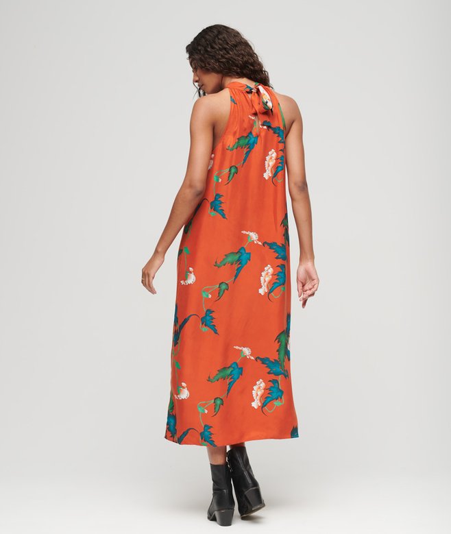 Superdry High Neck Maxi Dress
