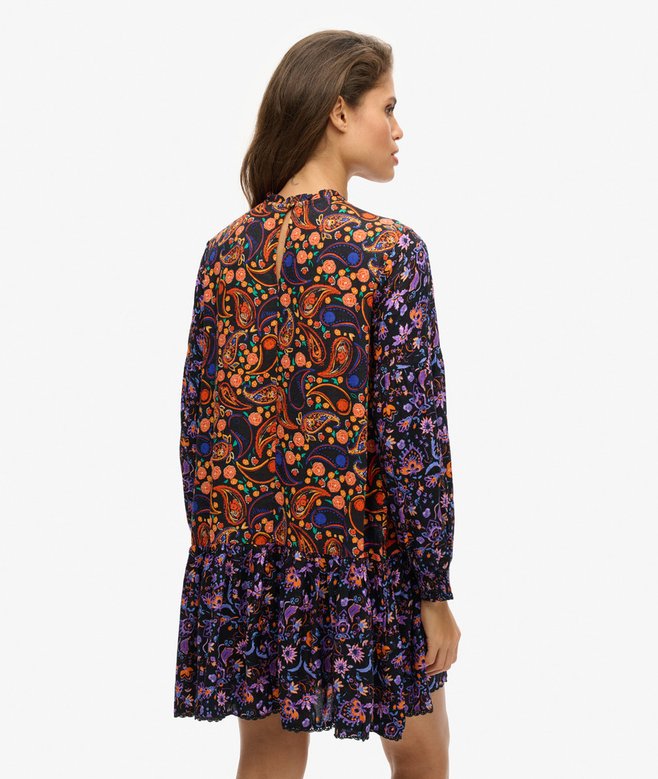 Superdry High Neck Mini Dress