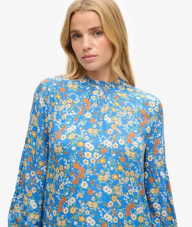 Superdry High Neck Mini Dress