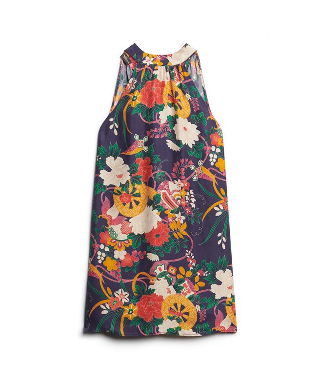 Superdry High Neck Sleeveless Mini Dress