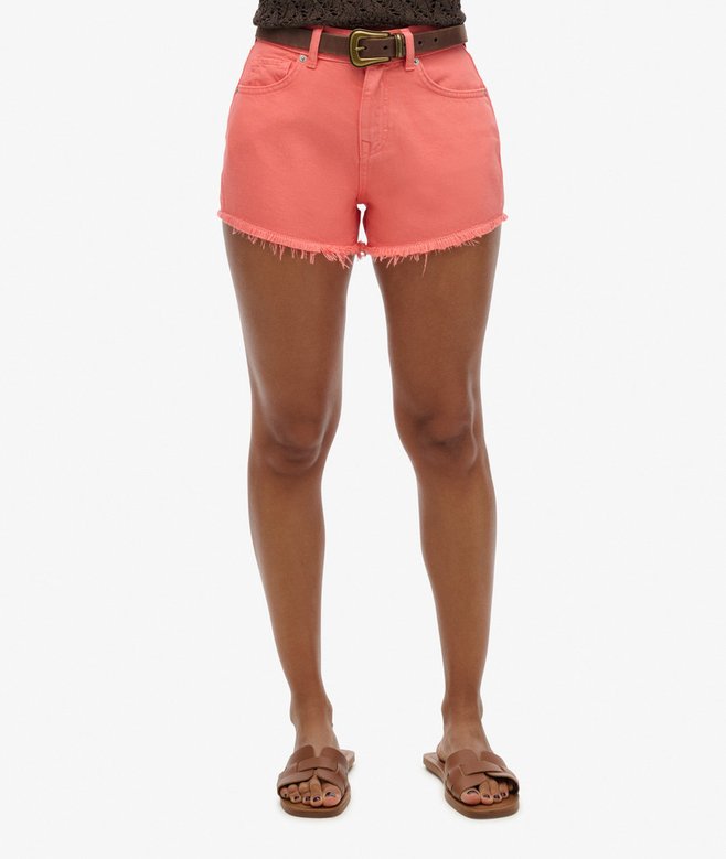 Superdry High Rise Denim Shorts