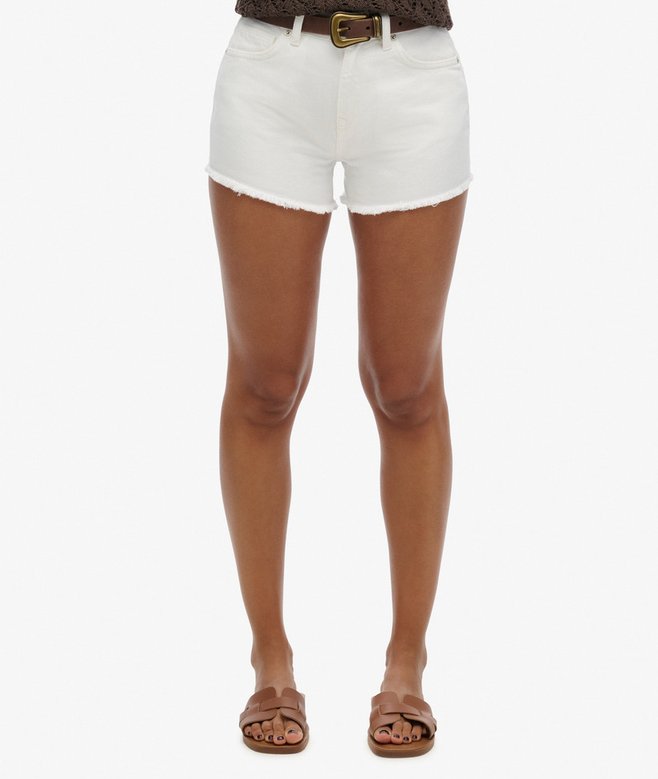 Superdry High Rise Denim Shorts