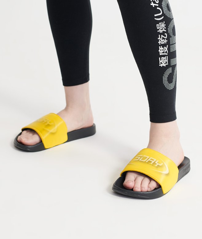 Superdry Hologram Pool Sliders