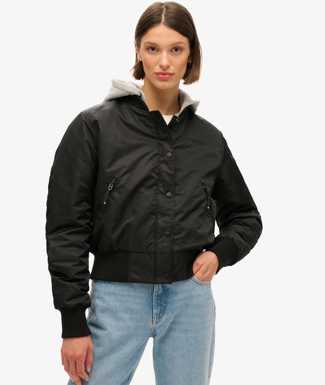 superdry Hooded Bomber Jacket