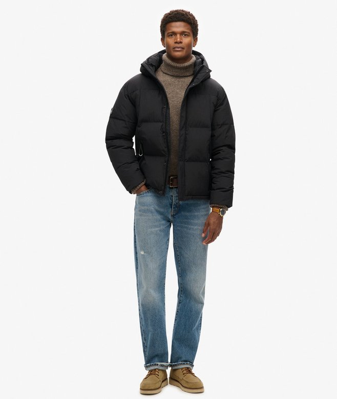 Superdry Hooded Box Quilt Puffer Jacket