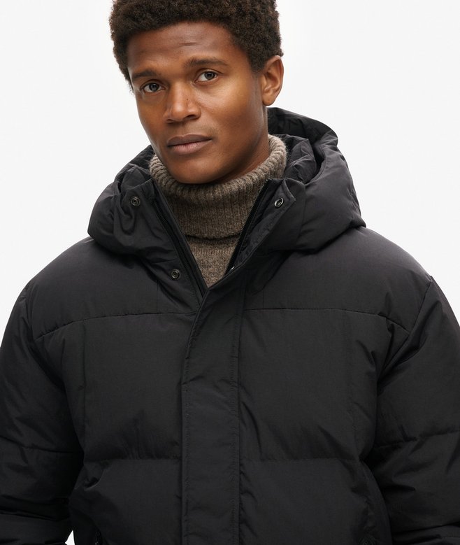 Superdry Hooded Box Quilt Puffer Jacket