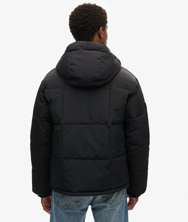 Superdry Hooded Box Quilt Puffer Jacket