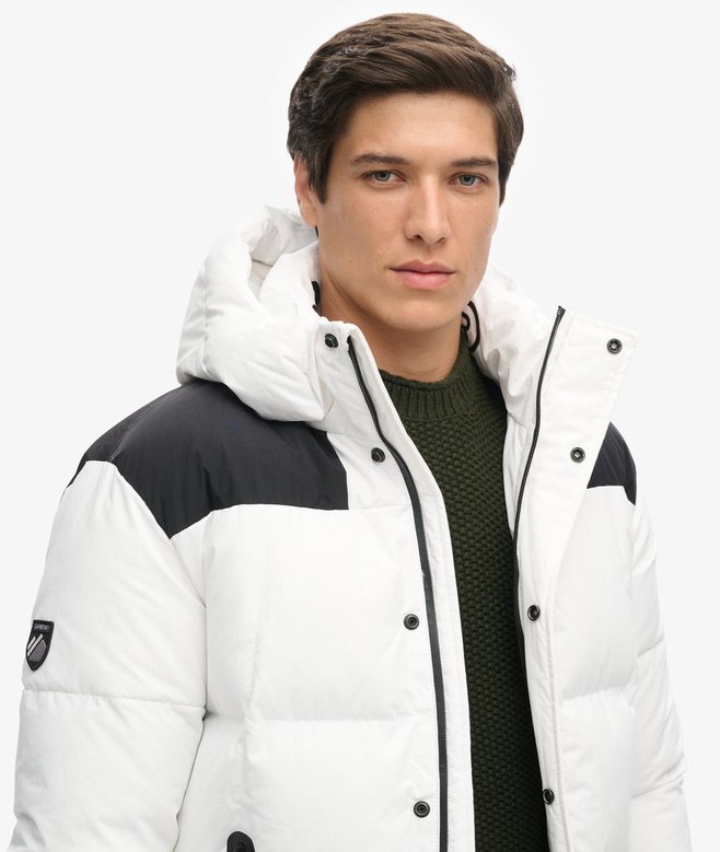 Superdry Hooded Box Quilt Puffer Jacket