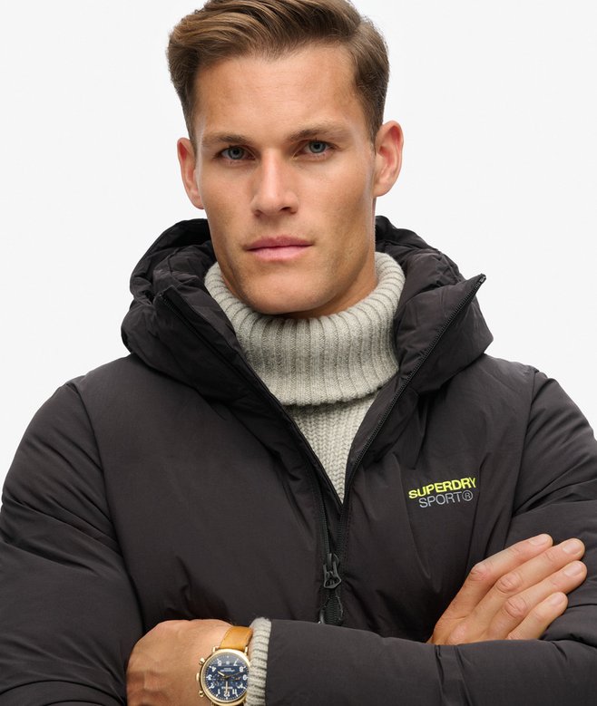 Superdry Hooded Boxy Puffer Jacket