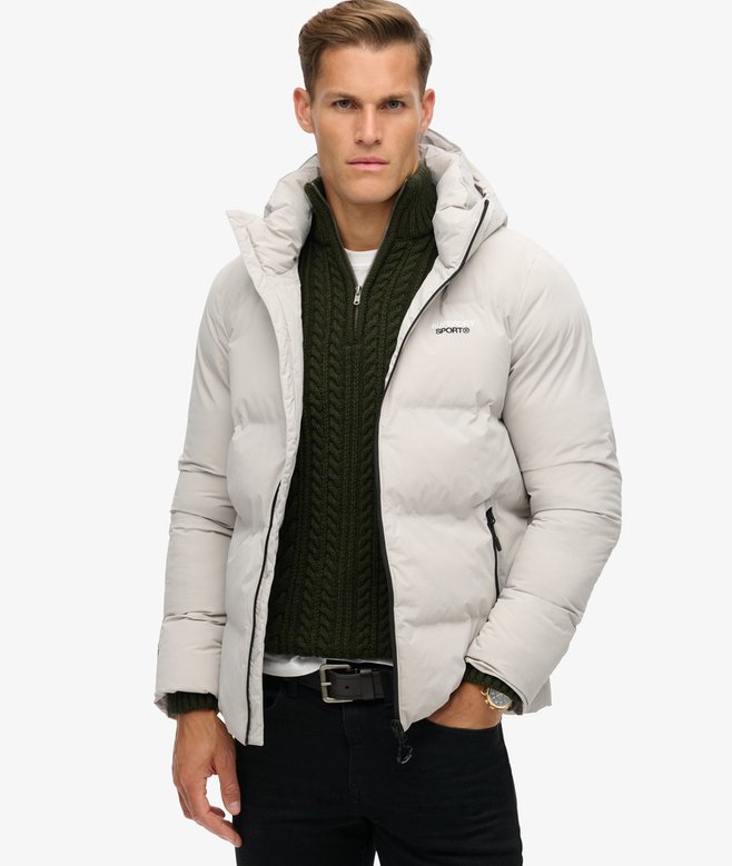 superdry Hooded Boxy Puffer Jacket