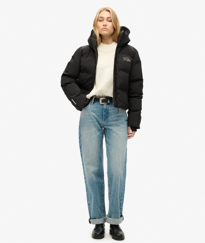 Superdry Hooded Boxy Puffer Jacket