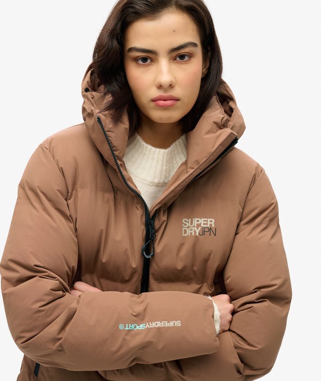Superdry Hooded Boxy Puffer Jacket