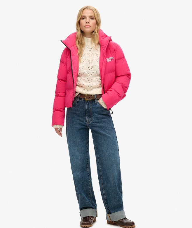 Superdry Hooded Boxy Puffer Jacket