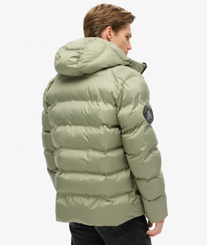 Superdry Hooded City Graphic Puffer Jacket