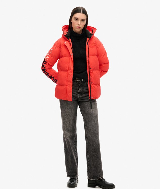 Superdry Hooded City Padded Wind Parka Jacket