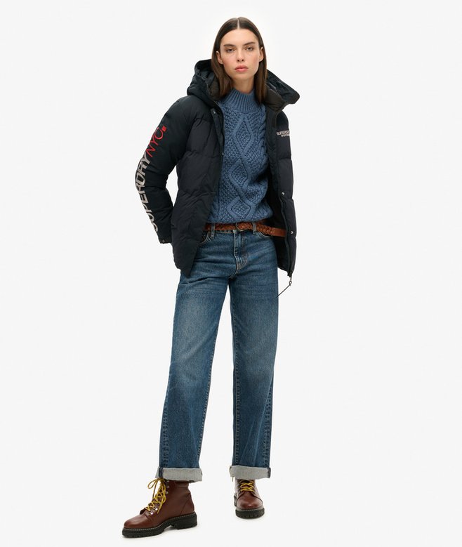 Superdry Hooded City Padded Wind Parka Jacket