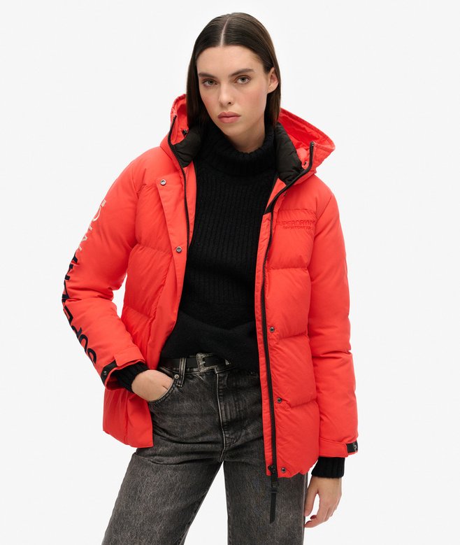 superdry Hooded City Padded Wind Parka Jacket
