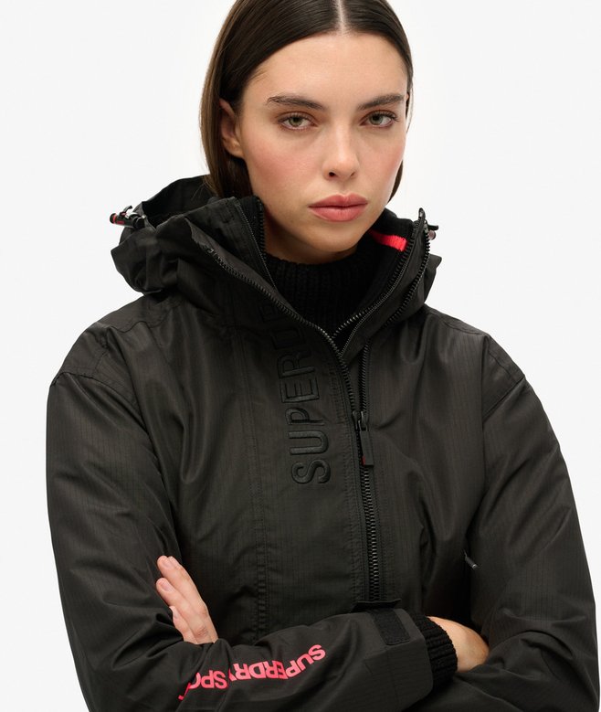 Superdry Hooded Embroidered SD Windbreaker Jacket