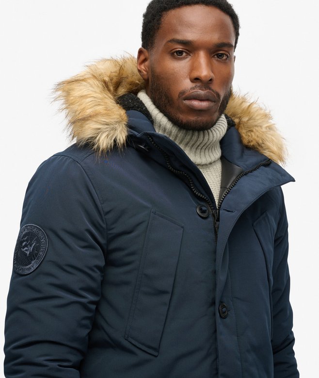 Superdry Hooded Everest Faux Fur Parka