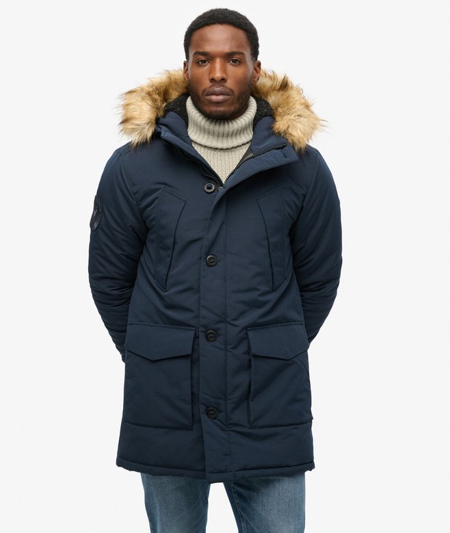 Superdry Hooded Everest Faux Fur Parka