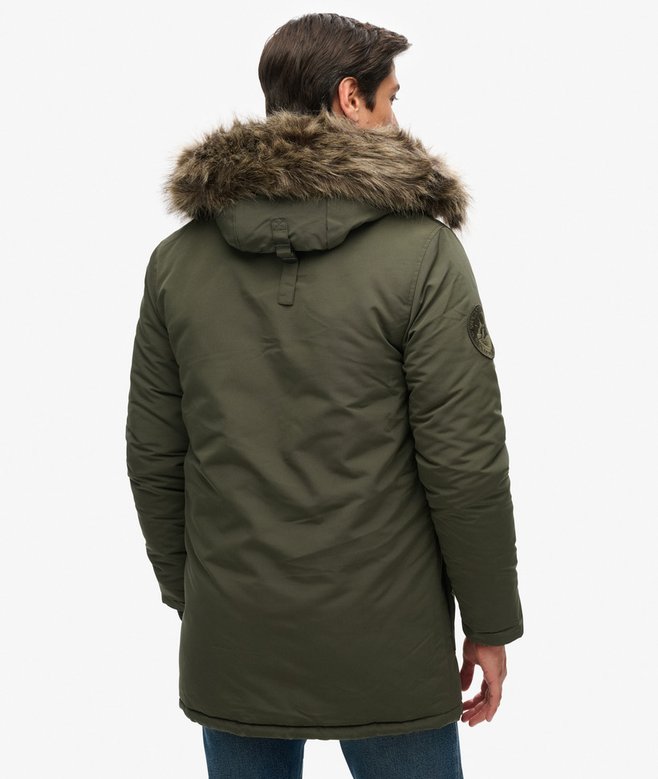 Superdry Hooded Everest Faux Fur Parka