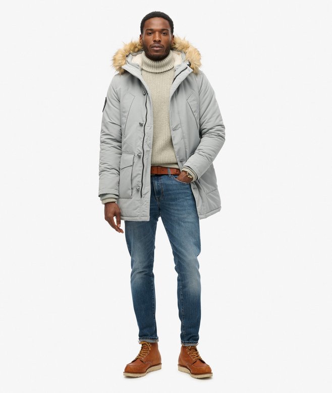 Superdry Hooded Everest Faux Fur Parka