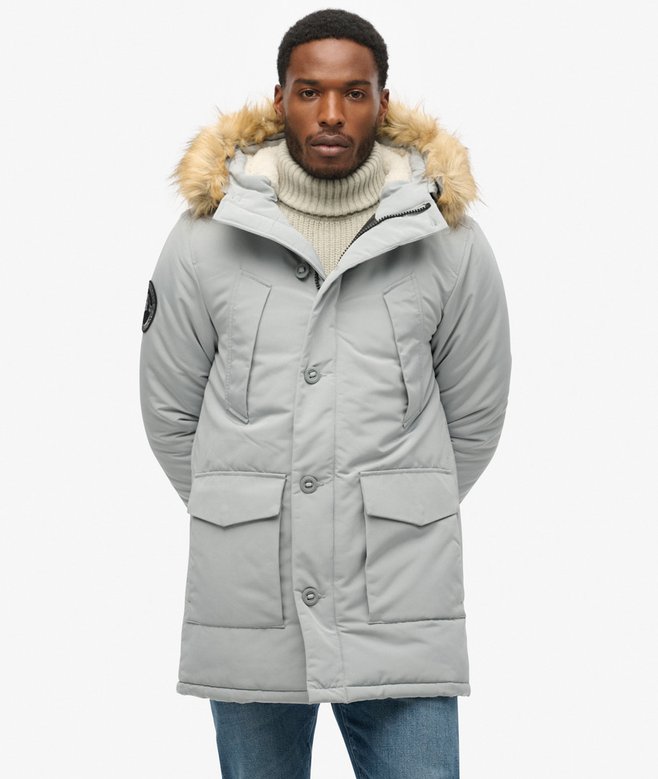 Superdry Hooded Everest Faux Fur Parka