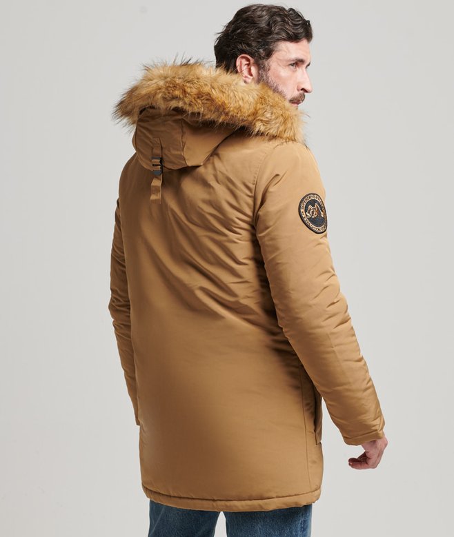Superdry Hooded Everest Faux Fur Parka