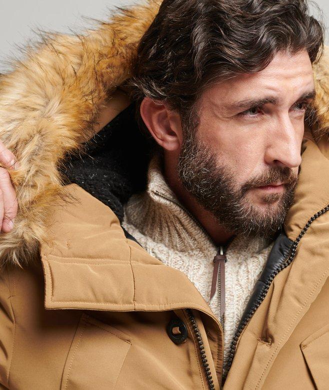 Superdry Hooded Everest Faux Fur Parka