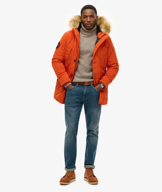Superdry Hooded Everest Faux Fur Parka