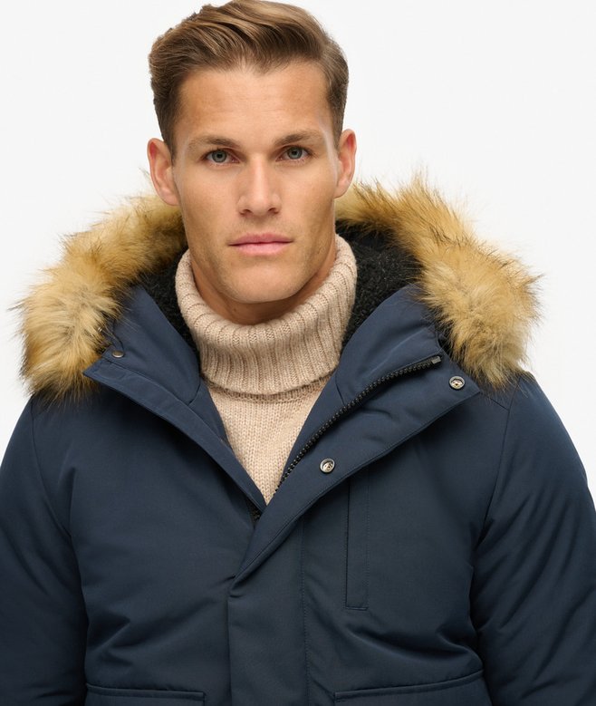 Superdry Hooded Everest Puffer Bomber Jacket