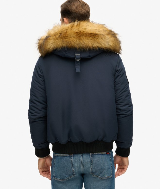 Superdry Hooded Everest Puffer Bomber Jacket