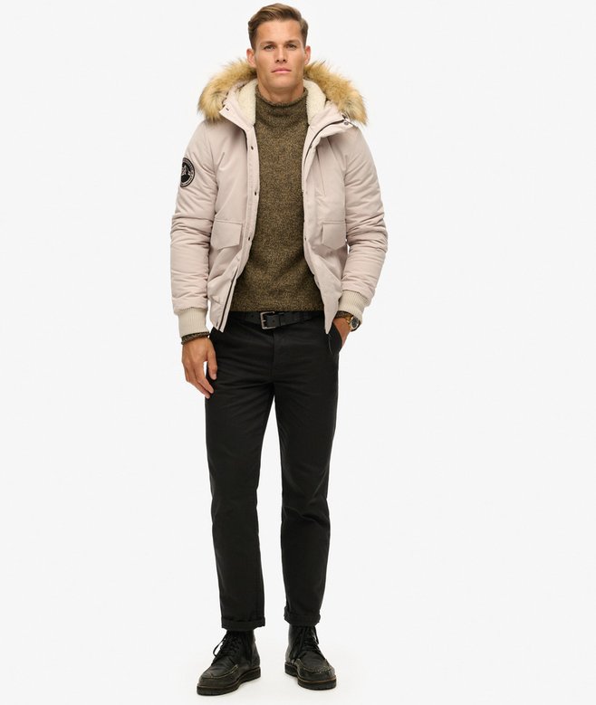 Superdry Hooded Everest Puffer Bomber Jacket
