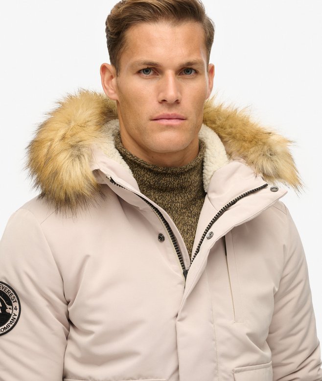 Superdry Hooded Everest Puffer Bomber Jacket