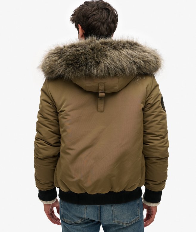 Superdry Hooded Everest Puffer Bomber Jacket