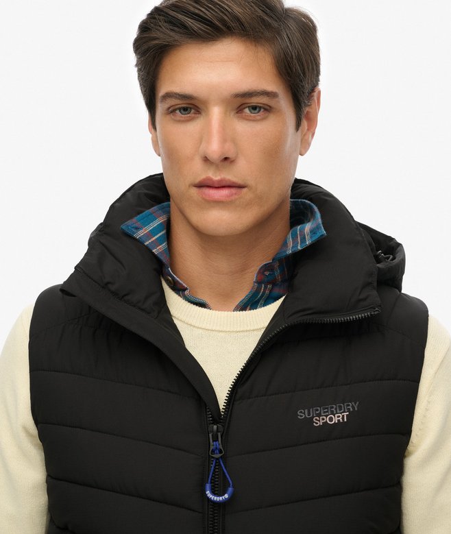 Superdry Hooded Fuji Padded Gilet