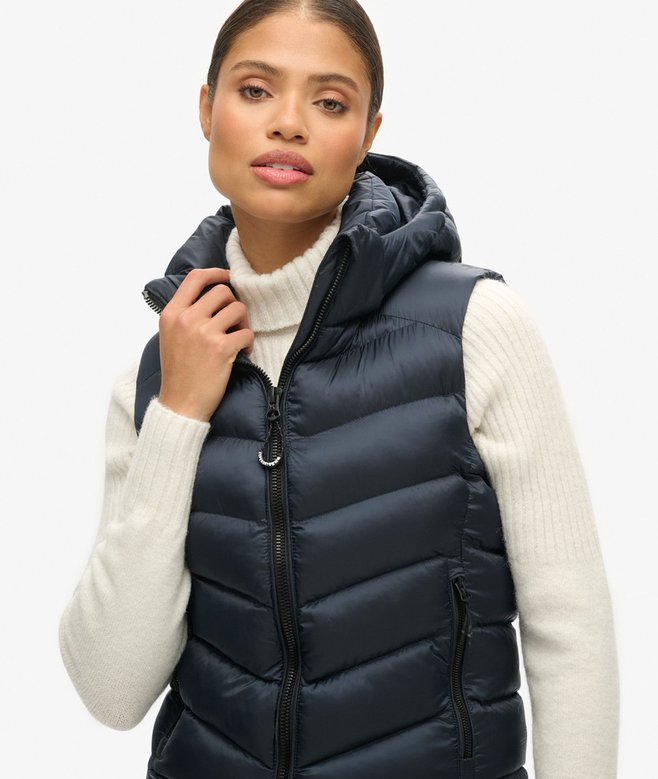 Superdry Hooded Fuji Padded Gilet
