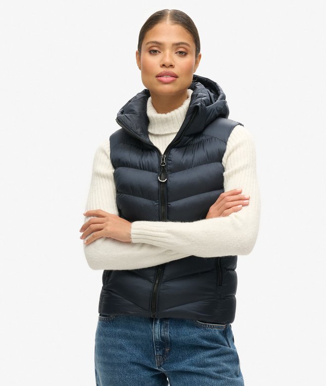Superdry Hooded Fuji Padded Gilet