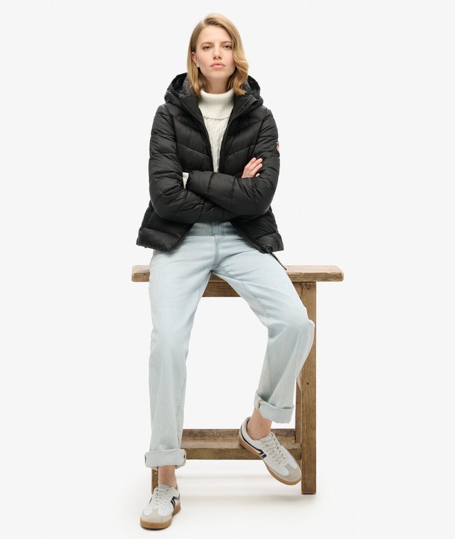 Superdry Hooded Fuji Quilted Padded Jacket