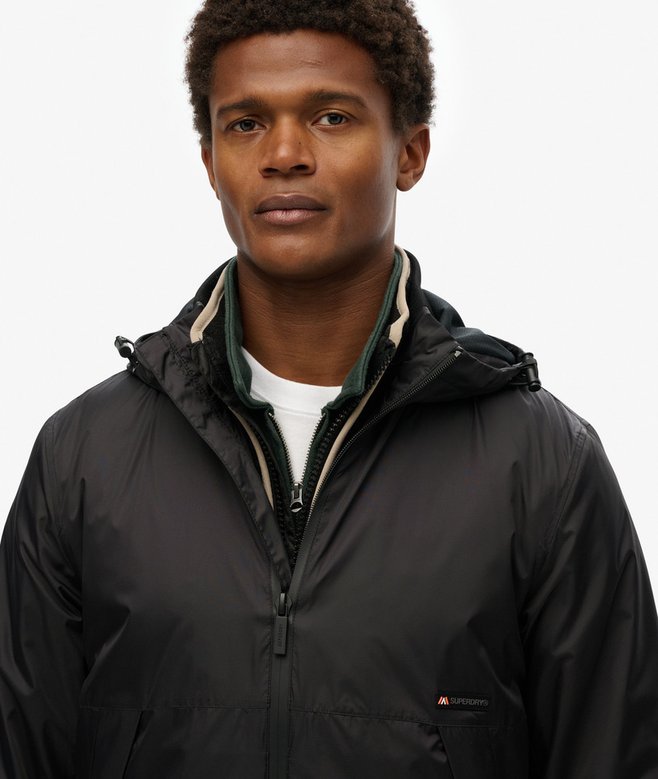 Superdry Hooded Logo Windbreaker Jacket