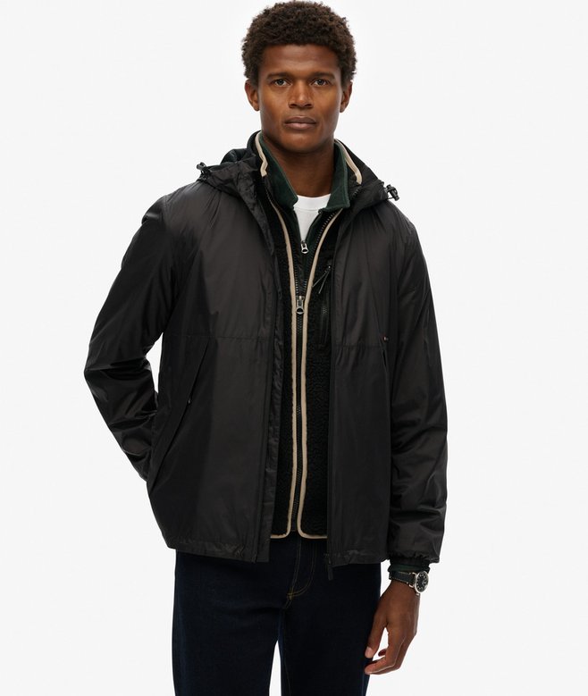 Superdry Hooded Logo Windbreaker Jacket