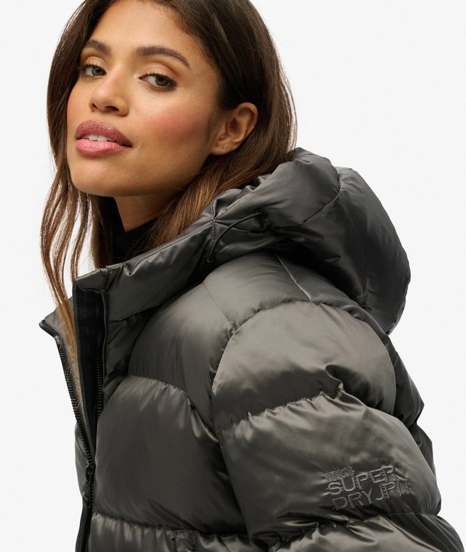Superdry Hooded Luxe Sports Puffer Jacket
