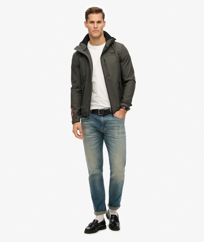 Superdry Hooded Marl Ripstop Trekker Jacket