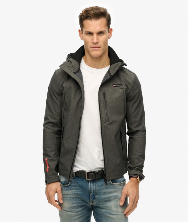 Superdry Hooded Marl Ripstop Trekker Jacket