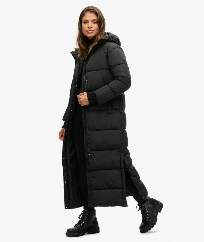 Superdry Hooded Maxi Puffer Coat
