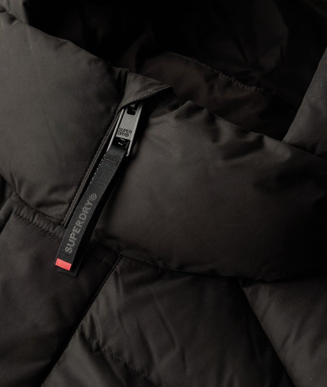 Superdry Hooded Microfibre Sport Puffer Jacket