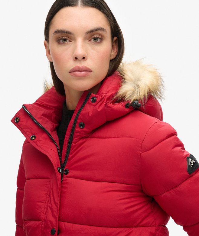 Superdry Hooded Mid Layer Short Jacket