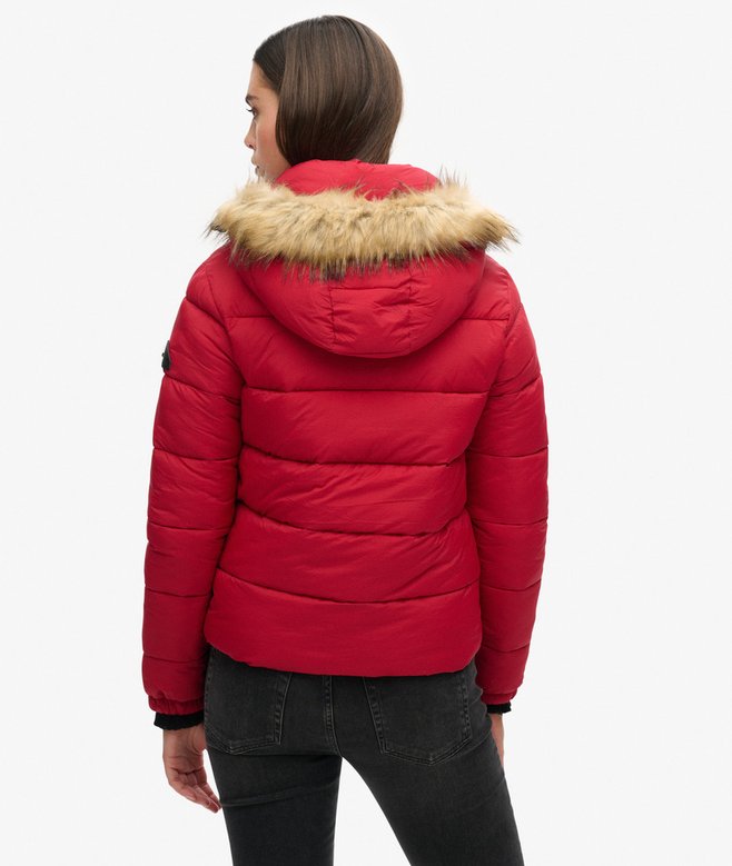 Superdry Hooded Mid Layer Short Jacket