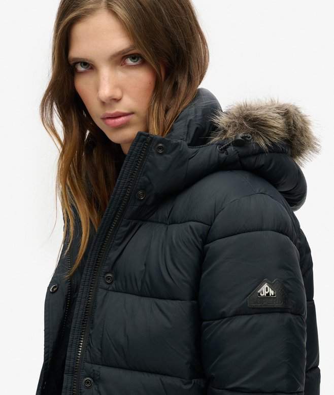 Superdry Hooded Mid Layer Short Jacket